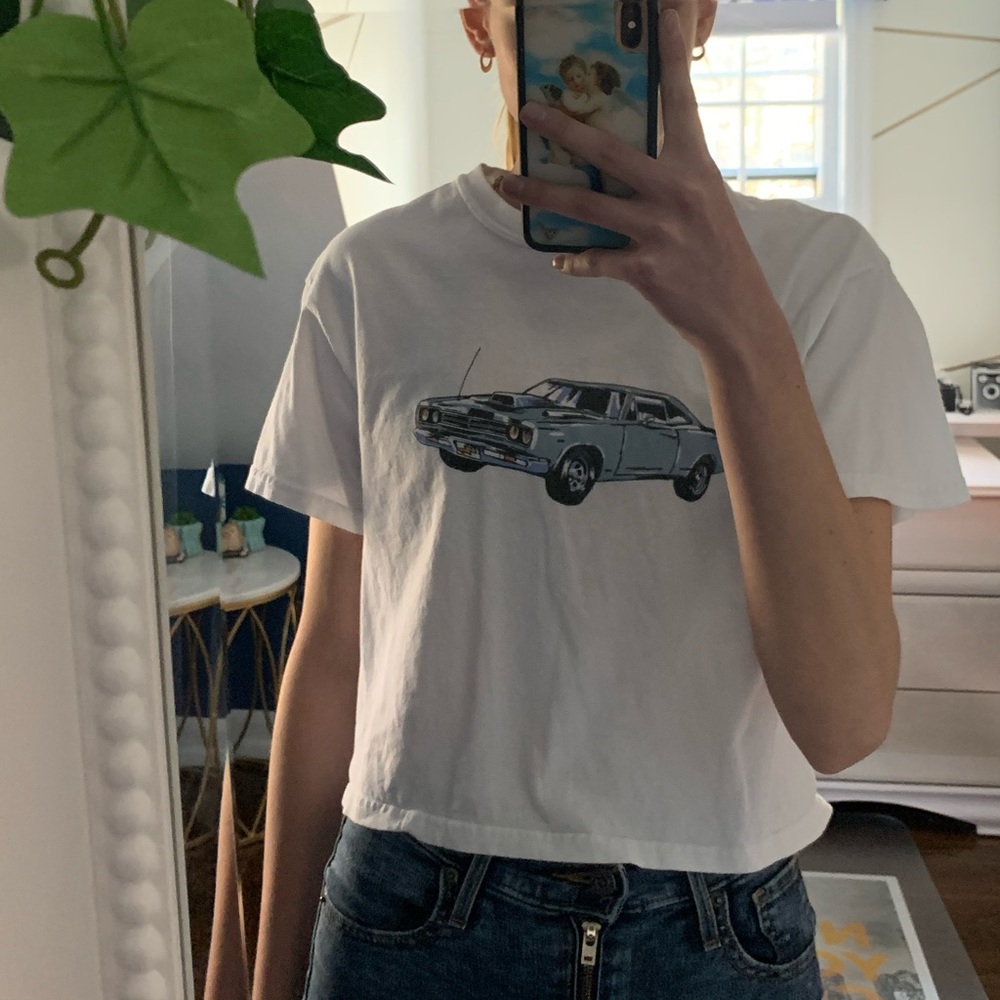 BRANDY MELVILLE RACE CAR SHIRT